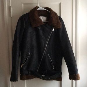 Zara Furry Coat